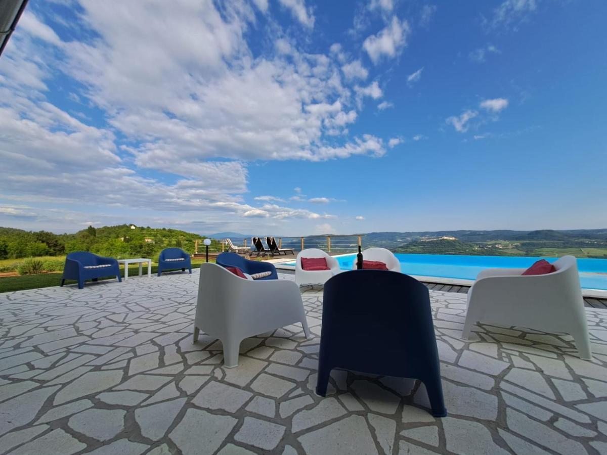 Villa San Silvestro Oprtalj Kültér fotó
