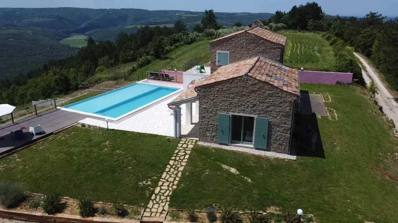 Villa San Silvestro Oprtalj Kültér fotó
