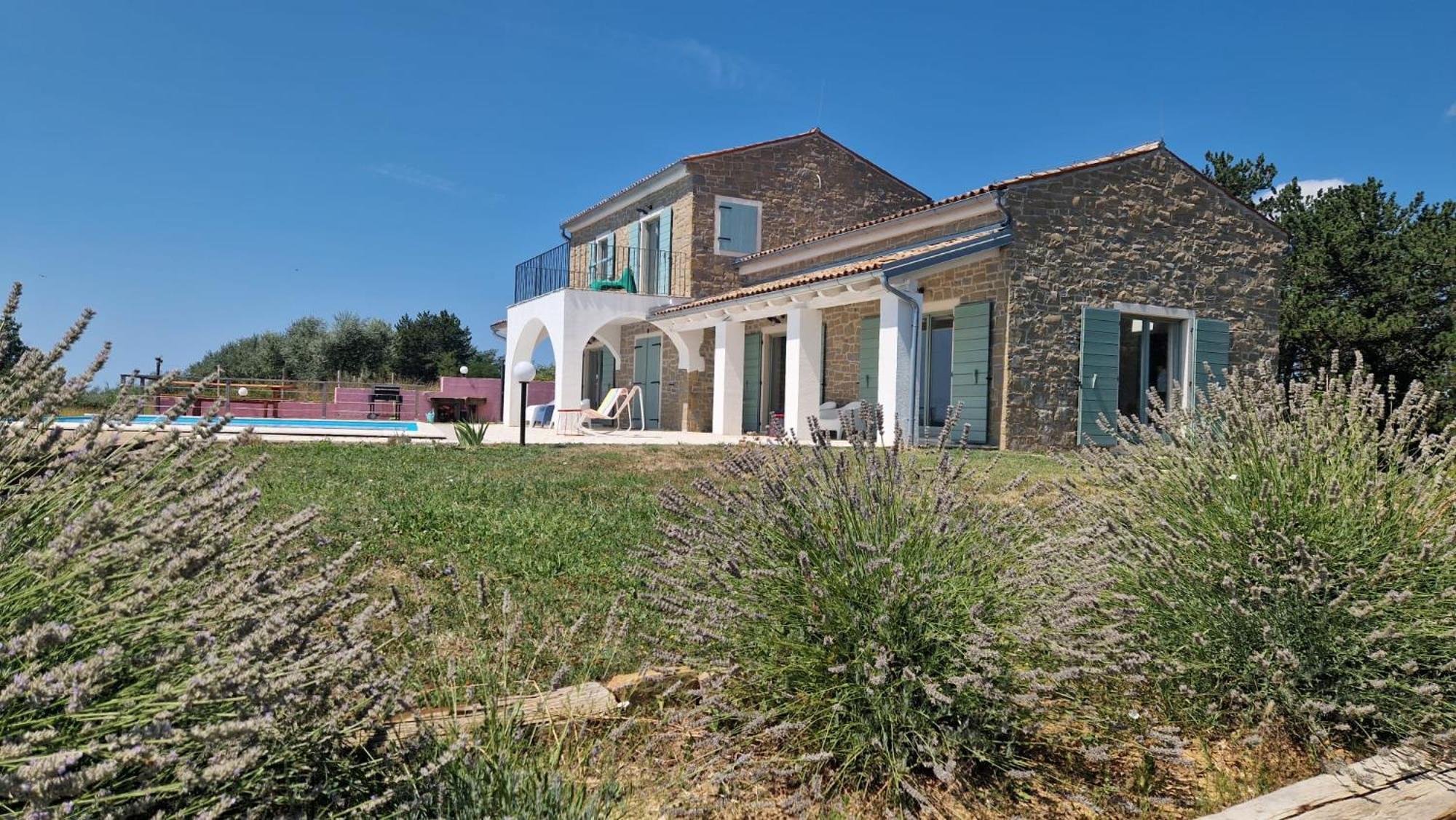 Villa San Silvestro Oprtalj Kültér fotó