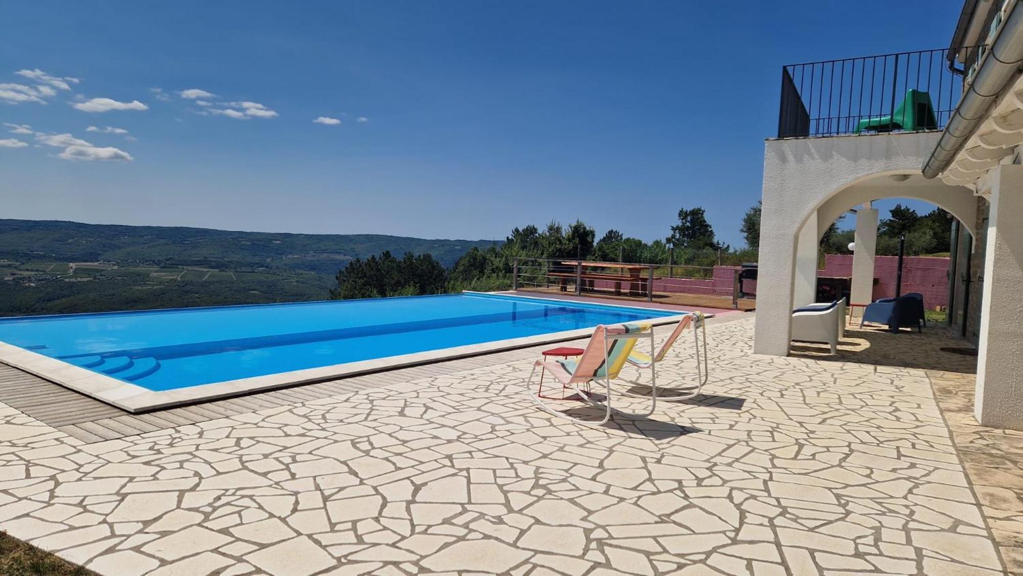 Villa San Silvestro Oprtalj Kültér fotó